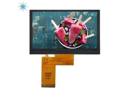 4.3寸高亮液晶屏 1000亮度 800×480 RGB接口 高亮液晶模組